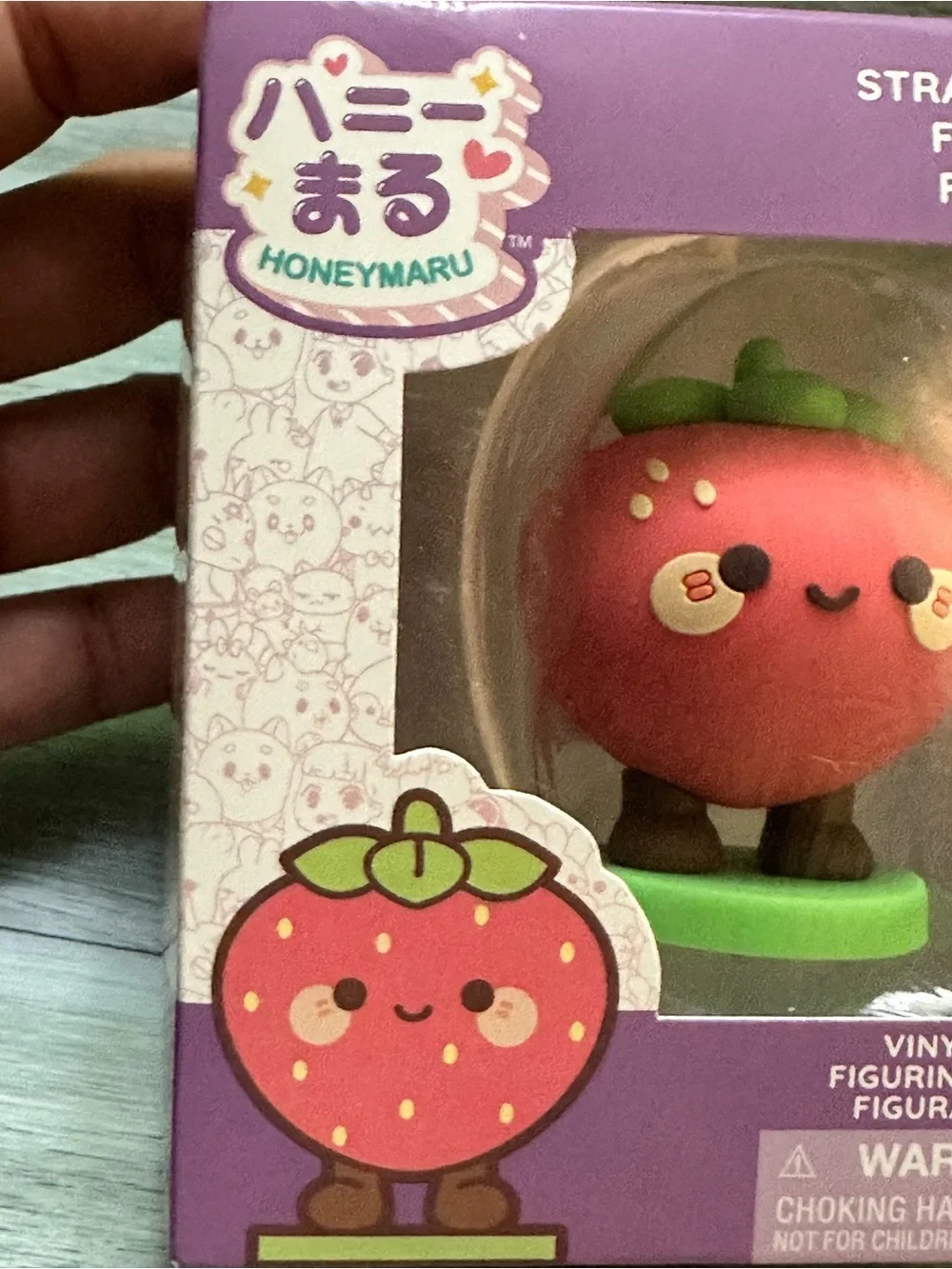 HONEYMARU Strawberry Vinyl Figure - Pink